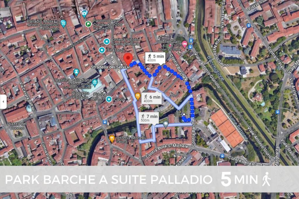 Suite Palladio Centro Vicenza A 2 Passi Da Piazza Dei Signori Check-In Veloce Экстерьер фото